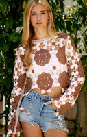 Crochet Crop Sweater