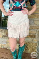 Fort Worth Fringe Skirt